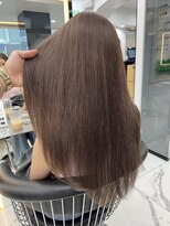 ラピス 渋谷本店(Lapis) ココアミルクティー/髪質改善/レイヤーカット/シールエクステ