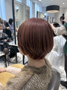 ネオリーブギンザ 銀座店(Neolive GINZA) ブリーチ必須　ハイトーンが可愛いピンクカラー　(銀座)