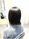 切っぱなしボブ/外ハネボブ/くびれボブ