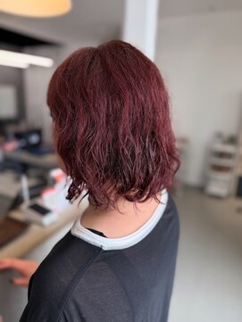 ゴットラトゥール(GOTTO LATOUR) カシスレッド/カシスカラー/赤髪型