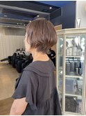 ショートボブスタイル