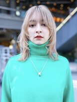 ギークス(GEEKS) 【GEEKS渋谷】ハッシュカット/ミルクティー/冬カラー/ネオウルフ