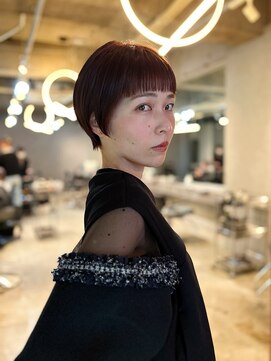 イトシテ ウォームブラウン×オン眉ショート【本多身和子】