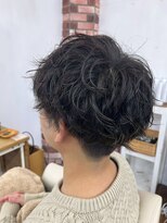 ユイマァル 倉敷店(YUIMARL)&nbsp;メンズスタイル20代30代40代ニュアンスパーマ刈り上げ