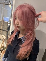 エイト ヘアサロン 渋谷本店(EIGHT)&nbsp;【ハイトーンカラー】レイヤー×デザインカラー