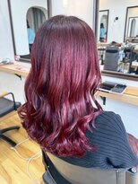 モーラ 鳳店(MOLLA)&nbsp;艶感たっぷり大人レッドワインカラー