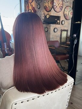 インデペンデンス(independence) 【四条烏丸】ブリーチなしで作るカシスピンク