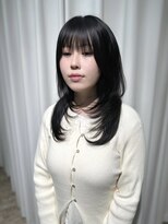 ビーハイブ ドットエー 本町広瀬通店(BEHIVE.A)&nbsp;ワンカールハイレレイヤー×ハッシュカット
