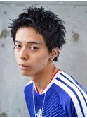 代表級スパイキーショート×ツイストピンパーマ