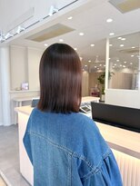 イマージュ 志免店(image)&nbsp;【美髪カット】誰もが羨むサラツヤ直毛ボブへ