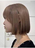 ミルクティーグレージュ　グレージュ　ベージュ