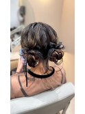 お呼ばれヘアセット