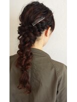 アンジュ(ange)&nbsp;ノーピン×ふわふわ×編み込み2♪