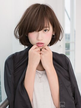 アッシュ 下北沢店(Ash) 【10代・20代・30代】マニッシュショートボブ
