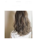 ヘアーサロンコモレビ(hair salon komorebi)&nbsp;【komorebi】お客様カラー シナモンベージュ
