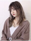 シースルーバングラフレイヤーウェーブ 【上野】【御徒町】