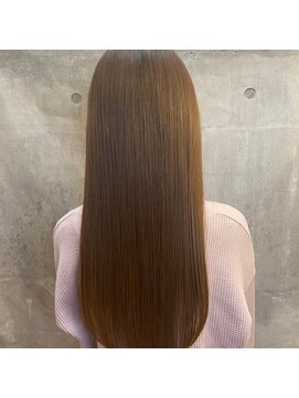 ネオリーブエクラ 上野御徒町店(Neolive eclat) 30代　シルクストレート美髪