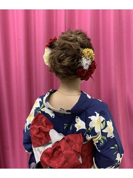 ハナココ 水戸店(hana Coco) ゆるふわアップ 浴衣着付け 祭り 花火 イベント 茨城 水戸