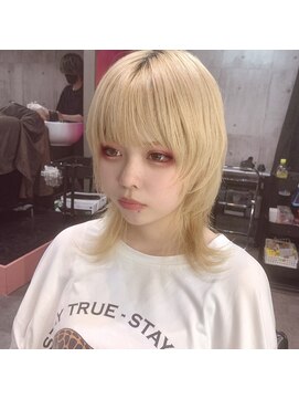 インク 渋谷(INK.) ボブ/フェザーバング/大人かわいい/グラデハイライト[渋谷]