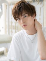 ブルー(BLUE)&nbsp;透明感ハイライトカラースマートマッシュ10代20代30代b水戸