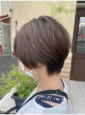 ミニマムショート　モテ髪　ナチュラルヘア