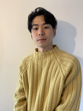 キコエル 三軒茶屋(kikoeru) くせ毛風サイドパート韓国マッシュ