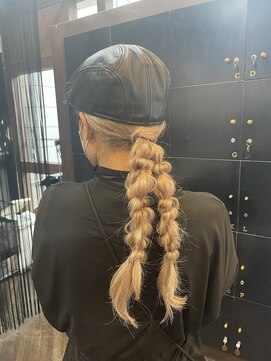 モードケイズ 阿倍野店(MODE K’s) 編み下ろしヘア