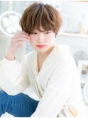 ハイライトくせ毛風くすみカラーミニウルフc5上尾20代30代40代