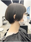#暗めカラー#デザインカラー#フェイスフレーミング#小顔ショート