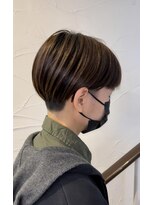 ボリスビアン 学園店(BorisVian) 刈り上げショート