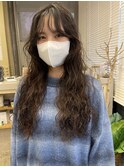 ロングヘアー スパイラルパーマ