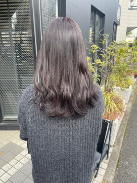 ヘアサロン ガリカ 表参道(hair salon Gallica) 透明感ラベンダーグレージュブリーチなしダブルカラー
