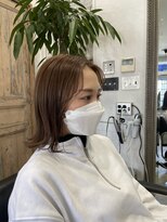 エン(en)&nbsp;切りっぱなしボブ