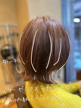 カルナ バイ カリス(CARNA by Charis) ピンク×シナモンベージュ／くびれ