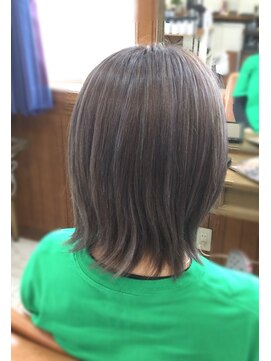 美容室 ティアナ ココ(TIEANA.COCO) グレージュ艶カラー