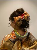 簡単ヘアセット10