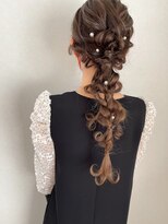 ヘアー アトリエ アンジー(Hair Atelier Angee)&nbsp;編みおろしアレンジ♪