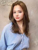 ロンドローズ 名古屋(Lond damaskRose)&nbsp;リフトレイヤー センターパート ブリーチ縮毛矯正 ヨジャドル109