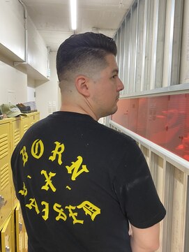 メリケンバーバーショップ トーキョー(MERICAN BARBERSHOP TYO) ハイライト/マッシュパーマ/ウルフ/アッシュブラック4