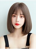 クールでカッコいいボブは薄めのベージュと相性good!!