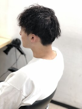 ヘアーラボ ノッシュ 六本松店(Hair Labo Nosh) メンズパーマ　無造作感　ツイストスパイラルパーマ