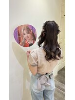 コル(CoL)&nbsp;サイドねじりハーフアップ♪