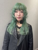 デイジー(Daisy)&nbsp;天神/大名/くすみグリーン/ハイトーン