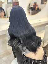 ラビス(Lovis)&nbsp;くびれヘア/アプリコットオレンジ/ハイライトカラー/夏/縮毛矯正