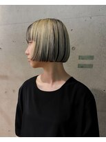 キャロルガーデンズ ボコカ 表参道(Carroll Gardens bococa)&nbsp;【azu】ブリーチ/デザイン/ボブ