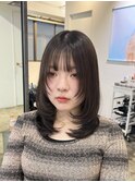 外ハネボブ/セクションカラー/グラデーションカラー/新宿