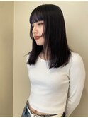 【大須　矢場町　上前津　名古屋】姫カットのぱっつんミディアム