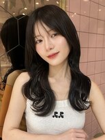 ルームバイシー 新宿(Loom. by Sea)&nbsp;レイヤーカット×ショコラアッシュ【新宿/韓国ヘア/小顔ヘア】