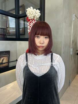 アルティファータ(artifata) ブリーチなし ピンクブラウン 暖色カラー イエベ春