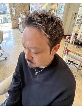 マーズ(MARS) スパイキーショート x ハイライト/20代30代40代